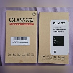 2 Glass Screen Protectors for Samsung Galaxy S9 Plus